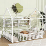 House Frame With Fence And Shelves - Furniture Home Direct