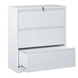 Premium Drawer Metal Lateral File Cabinet With Lock - Furniture Home Direct