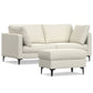 Ava - Mid Century Sofa With Ottoman Set - Furniture Home Direct