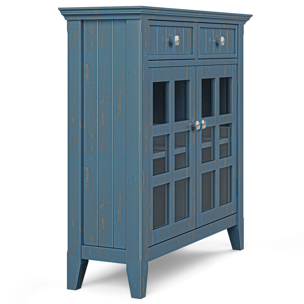 Acadian - Handcrafted Entryway Storage Cabinet - Furniture Home Direct