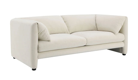 Jaeda - Boucle Loveseat - Beige - Furniture Home Direct