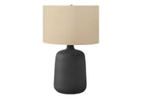 Lighting, Table Lamp Contemporary - Black - Furniture Home Direct