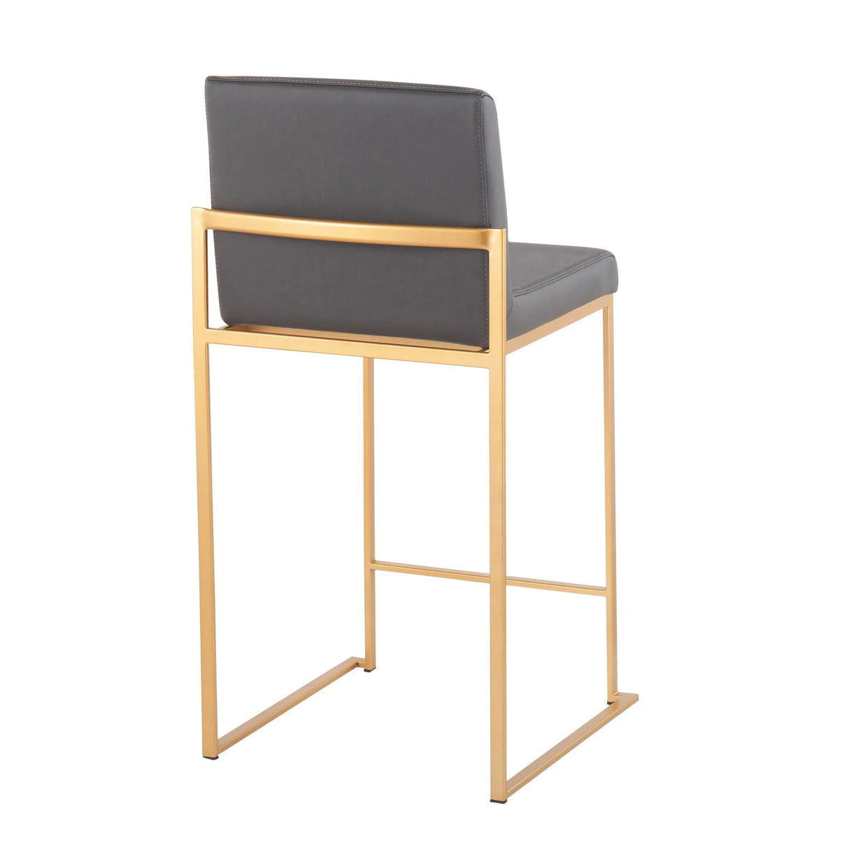 Fuji - Contemporary High Back Stylish Counter Stool - Furniture Home Direct