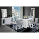 Ariya - 5 Pieces Bar Table And Bar Stool Set - Furniture Home Direct