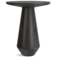 Gloria - Cast Aluminum Side Table - Black - Furniture Home Direct
