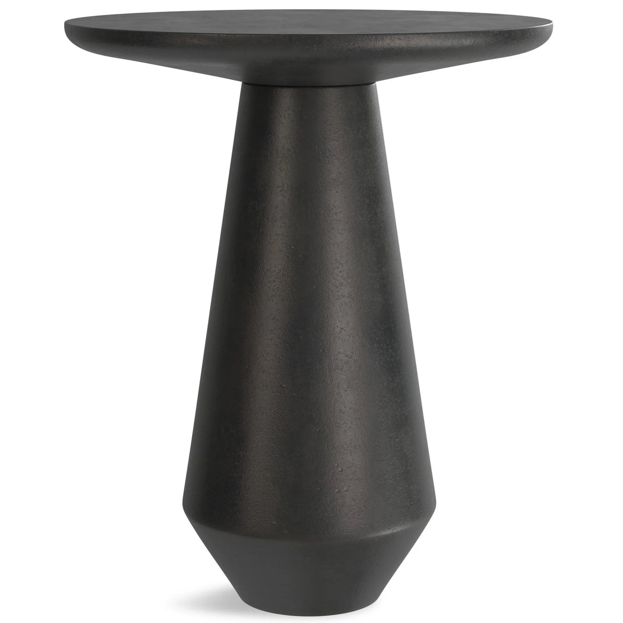 Gloria - Cast Aluminum Side Table - Black - Furniture Home Direct