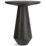 Gloria - Cast Aluminum Side Table - Black - Furniture Home Direct