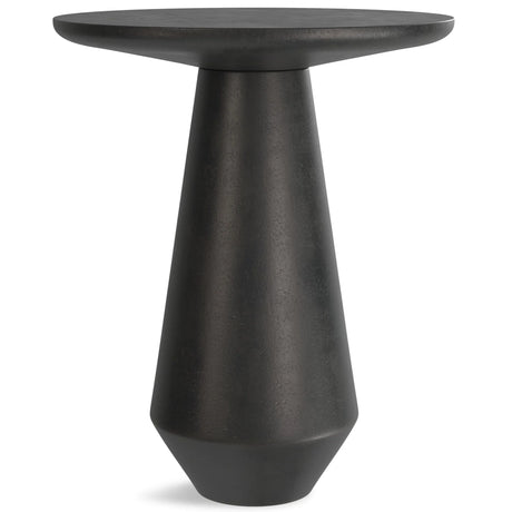 Gloria - Cast Aluminum Side Table - Black - Furniture Home Direct