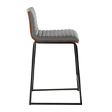 Mason Mara - Contemporary Fixed Height Quality Counter Stool (Set of 2) - Furniture Home Direct