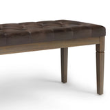 Waverly - Upholstered Tufted Ottoman Bench - Furniture Home Direct