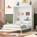 Murphy Wall Bed With Shelves, Space Saving - Furniture Home Direct