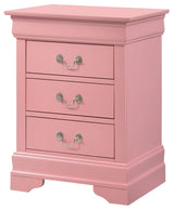 Louis Phillipe - Nightstand - Wood - Furniture Home Direct