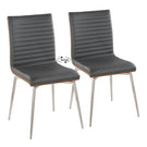 Mason - Contemporary Dining Chair (Set of 2) With Swivel - Furniture Home Direct