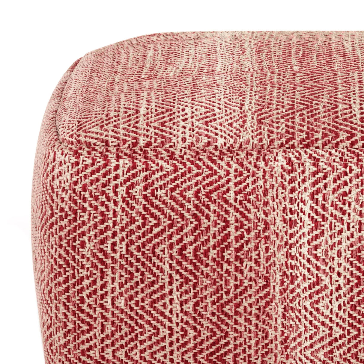 Nate - Handcrafted Square Pouf - Furniture Home Direct