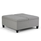 Ellis - Coffee Table Storage Ottoman Contemporary Design - Furniture Home Direct