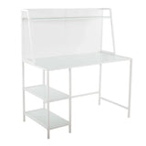 Geo - Tier Contemporary Desk - Furniture Home Direct