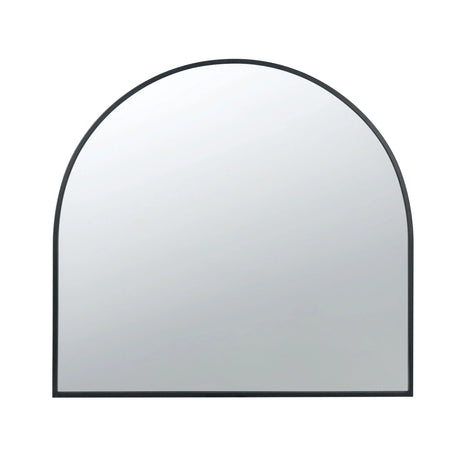 Arched Mirror With Metal Frame, Wall Mirror For Living Room Bedroom Entryway - Furniture Home Direct