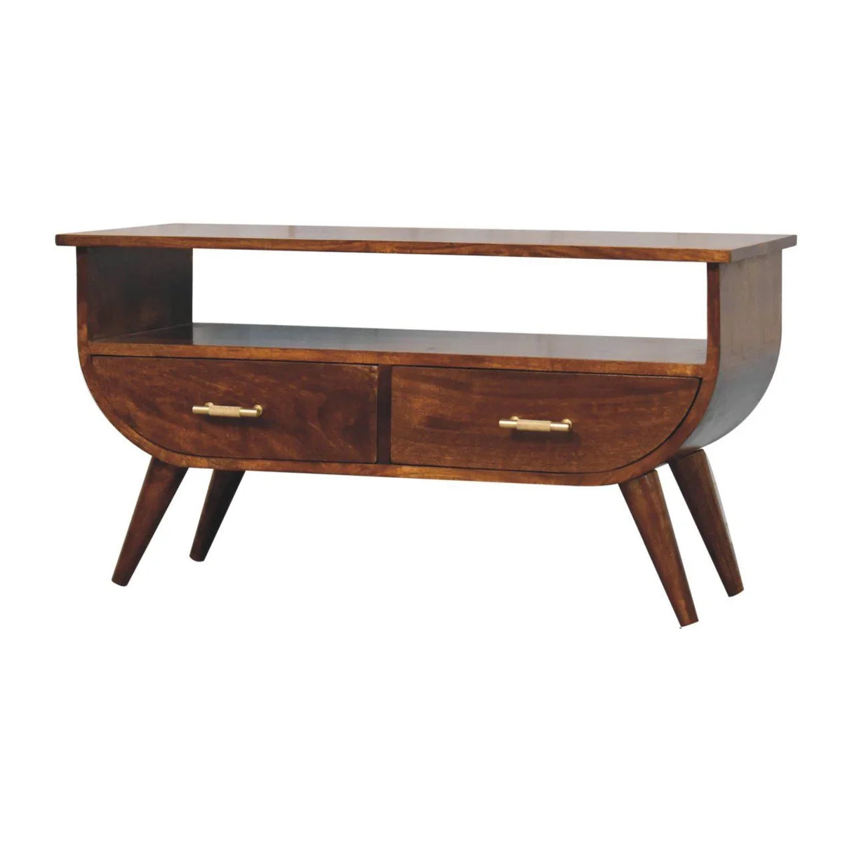Agra - Media Unit - Brown - Furniture Home Direct