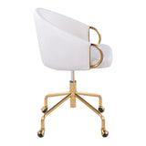 Claire - Stylish Design Contemporary / Glam Task Chair - Furniture Home Direct