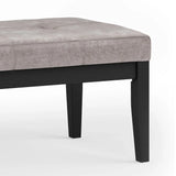 Lacey - Upholstered Tufted Ottoman Bench - Furniture Home Direct
