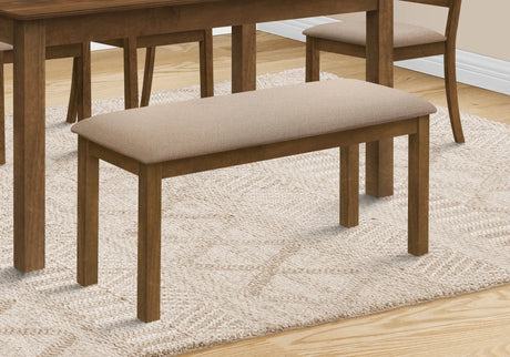 Bench, Rectangular, Upholstered, Dining Room, Entryway, Transitional - Furniture Home Direct