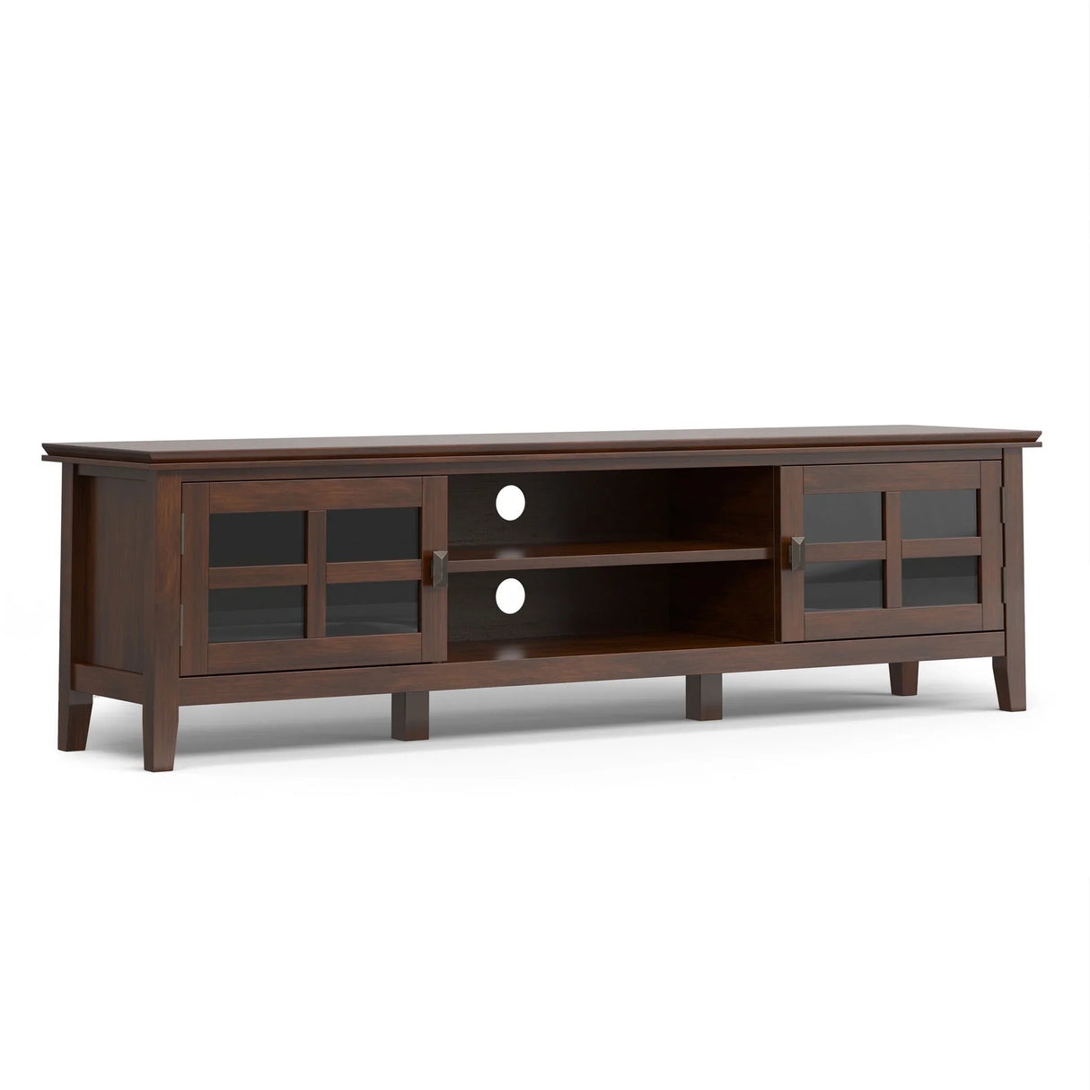 Artisan - Low TV Media Stand - Brown - Furniture Home Direct