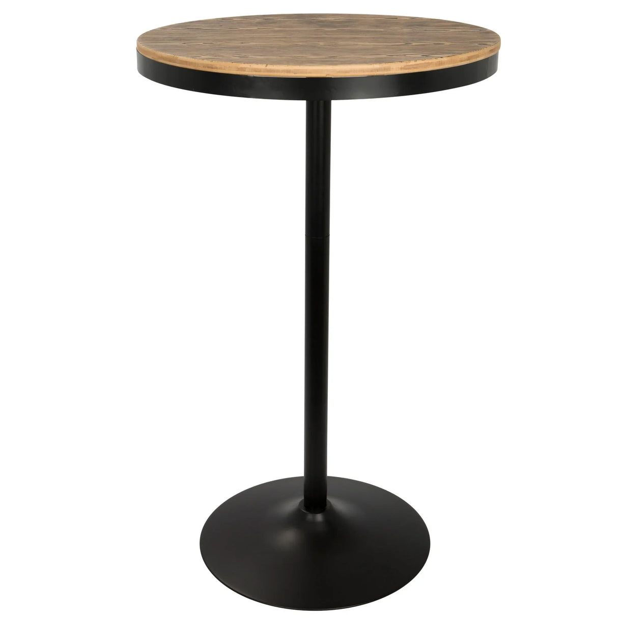 Dakota - Industrial Adjustable Bar Dinette Table - Furniture Home Direct