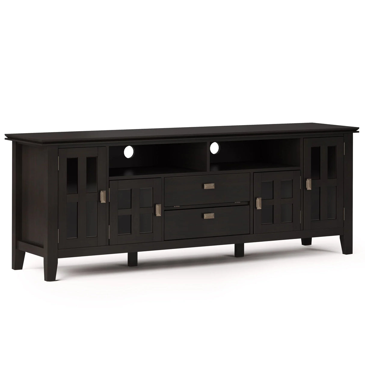 Artisan - TV Media Stand - Hickory Brown - Furniture Home Direct