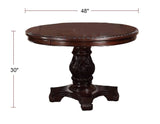Classic Formal Dining Room Table And 4 Side Chairs - Furniture Home Direct
