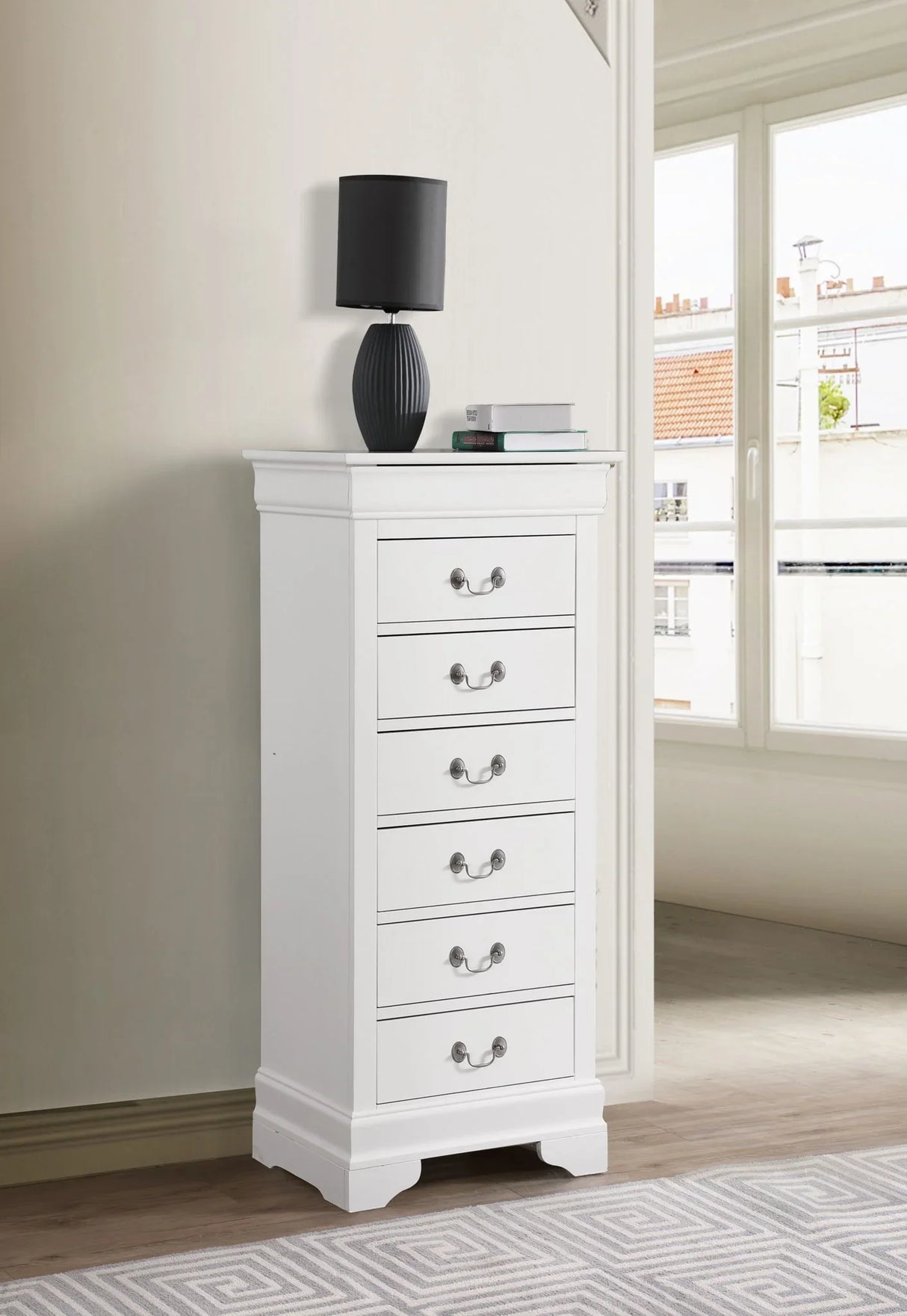 Traditional Style Lingerie Storage Chest Timeless - Furniture Home Direct