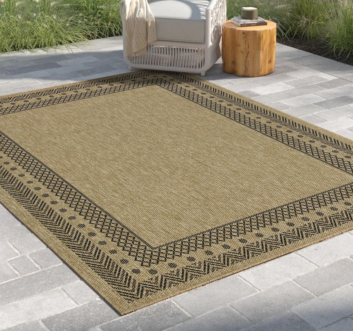 Earth - Indoor / Outdoor Area Rug, Polypropylene - Furniture Home Direct