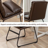 Dining Set Round Table With Chairs Antique Brown And White - Furniture Home Direct