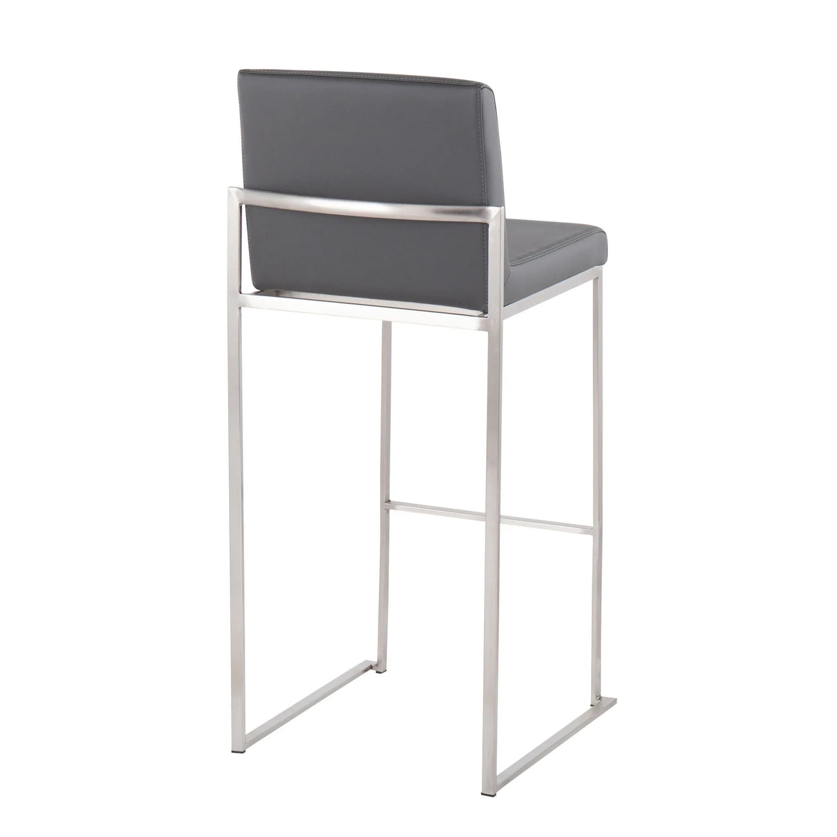 Fuji - Contemporary And Modern Elegance High Back Barstool - Furniture Home Direct