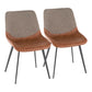 Outlaw - Industrial Two Tone Chair (Set of 2) - Furniture Home Direct