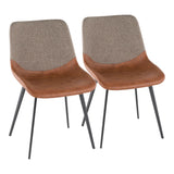 Outlaw - Industrial Two Tone Chair (Set of 2) - Furniture Home Direct