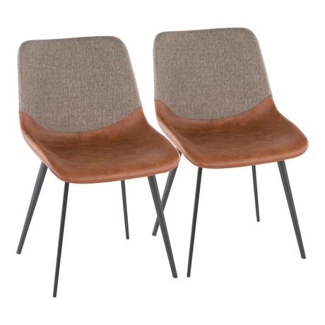 Outlaw - Industrial Two Tone Chair (Set of 2) - Furniture Home Direct
