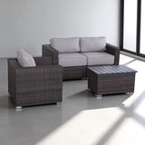 Stylish Sofa Seating Group With Cushions Perfect For Outdoor Gatherings - Furniture Home Direct