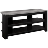 TV Stand, Console, Media Entertainment Center, 3 Storage Shelves - Furniture Home Direct