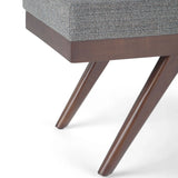 Chanelle - Mid-Century Ottoman Bench - Furniture Home Direct