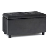 Cosmopolitan - Upholstered Storage Ottoman - Furniture Home Direct