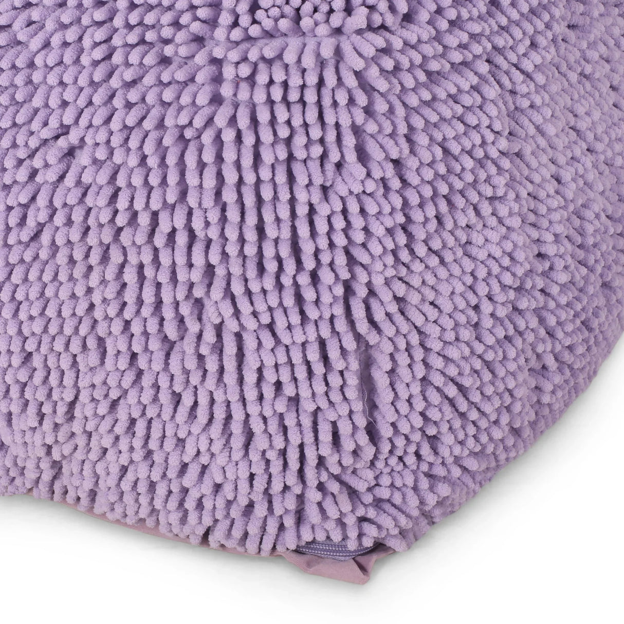 Spongy Microfiber Square Pouf Soft Seating - Furniture Home Direct