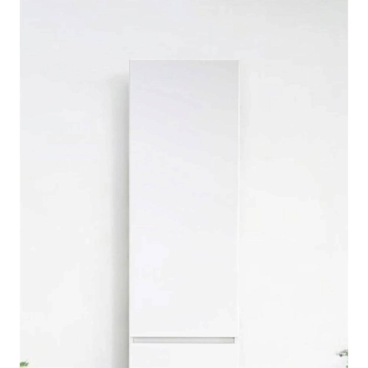 Elise - Slim Modular Wood Closet Cabinet With Drawers In Durable Melamine And Wood 71" Height - White