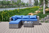 Patio Sofa With Cushions - Furniture Home Direct