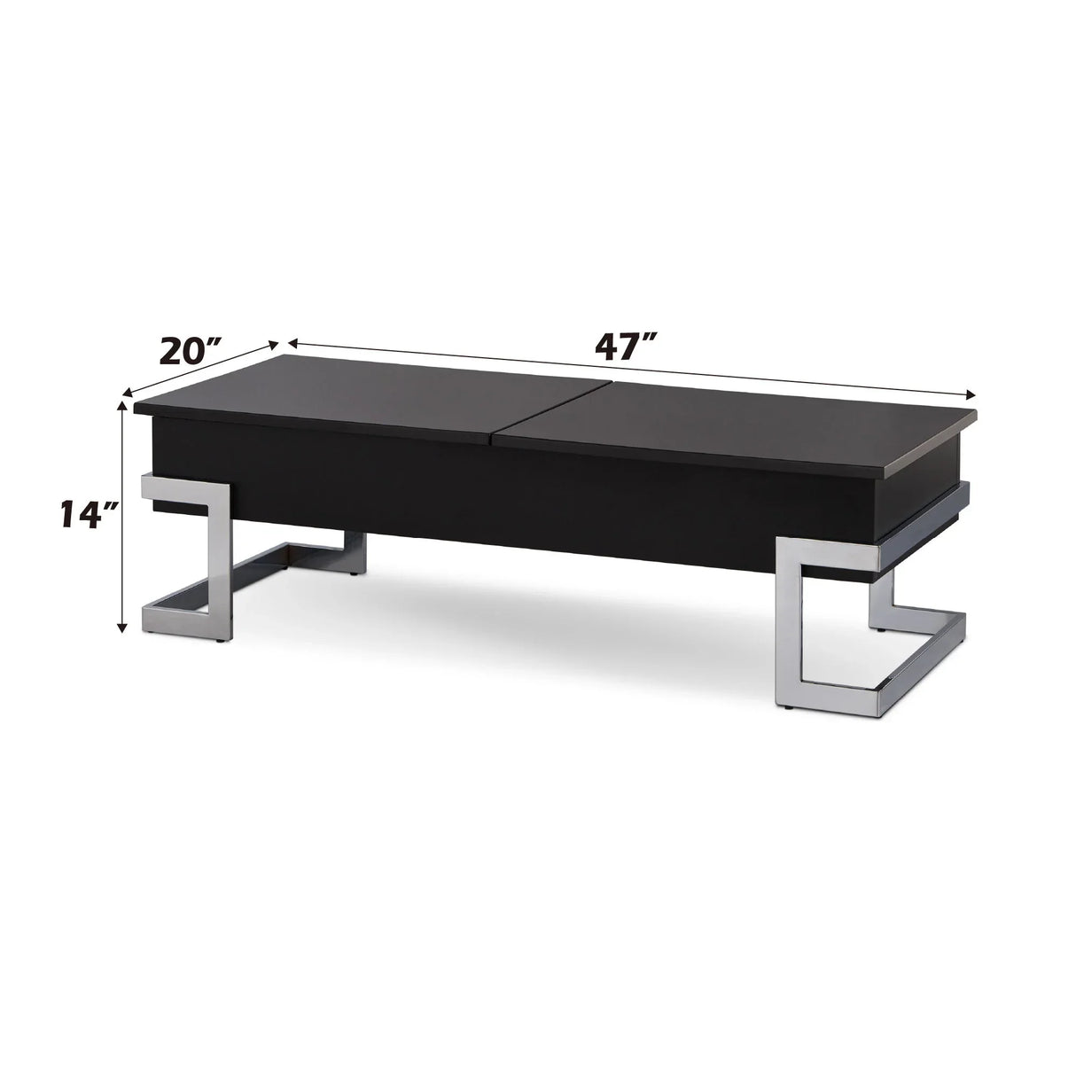 Calmam - High Gloss Coffee Table With Lift Top - Furniture Home Direct