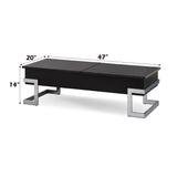 Calmam - High Gloss Coffee Table With Lift Top - Furniture Home Direct