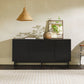 Scandi - Sideboard With Beveled Drawers - Furniture Home Direct