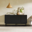 Scandi - Sideboard With Beveled Drawers - Furniture Home Direct