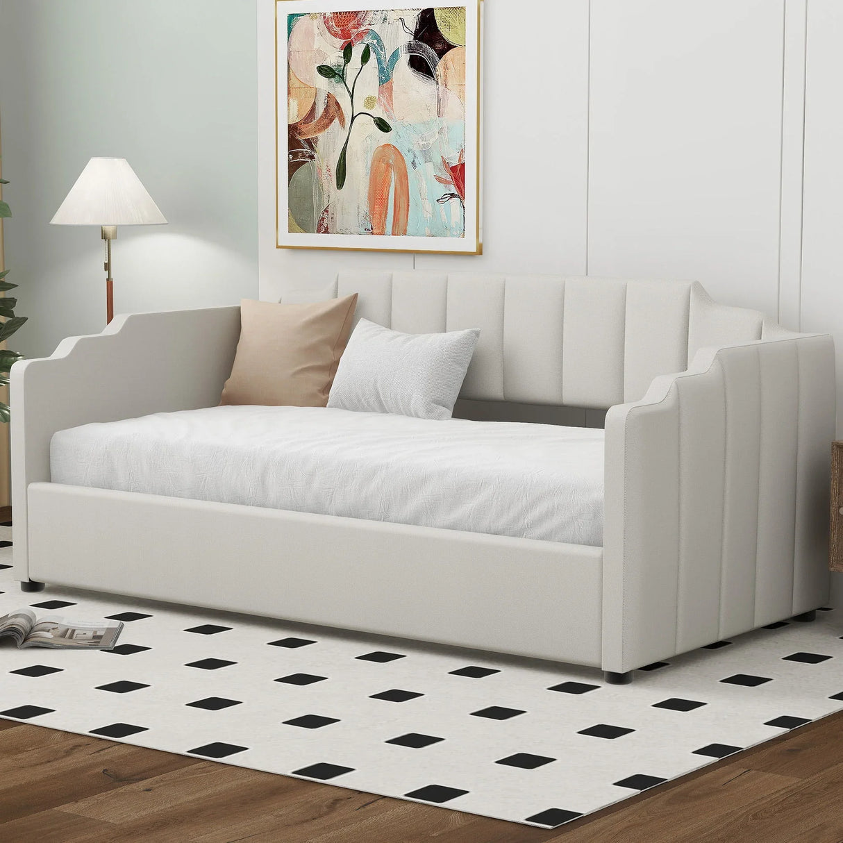 Modern Upholstered Daybed With Underneath Storage - Furniture Home Direct