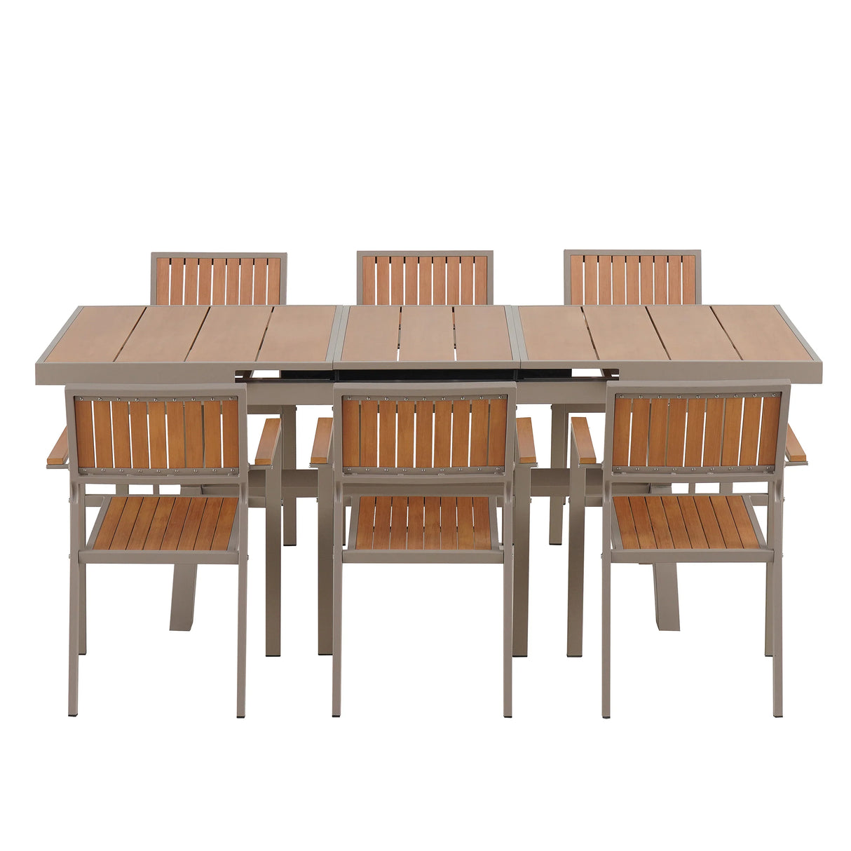 Outdoor Extendable Dining Set - Furniture Home Direct