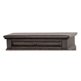 2 Drawer Nightstand Elegant Design - Mahogany - Furniture Home Direct